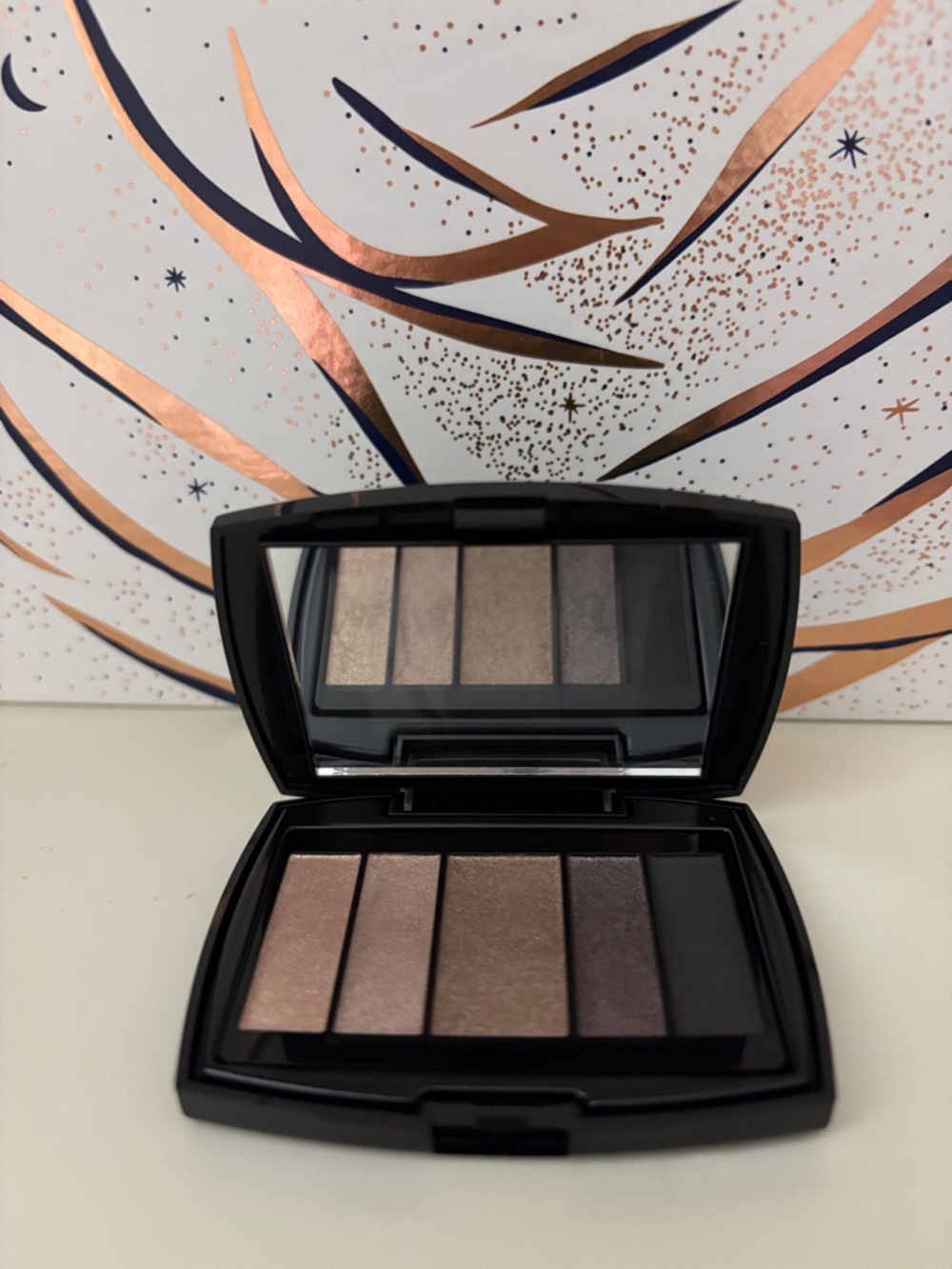 Lancôme Neutral Matte & Shimmer Eyeshadow Palette - Brown Taupe Set